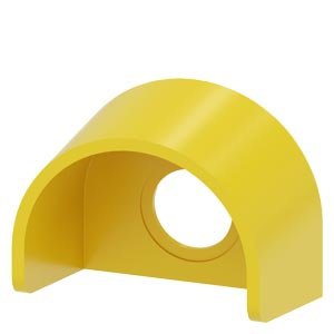 Visera protectora, AMARILLA, para pulsador de emergencia sin cerradura