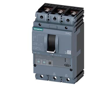 Int. Compacto, ETU320 LI, In:250A, 3 polos, Icu:55kA, Ir:100-250A, Ii:375-2500A