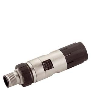 IE FC M12 PLUG PRO 2X2 CONECTOR M12 CON CAJA DE METAL ROBUSTA Y TECNICA DE CONEX. FC,C/ SALIDA CABLE AXIAL (CODIFICADO D