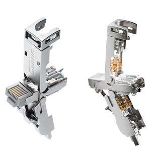 IE FC RJ45 PLUG 180 4X2, CONECTOR RJ45, CAT6A, (10/100/1000/10000MBIT/S) CON CAJA DE METAL ROBUSTA TECNOL. DE CONEX. FC,