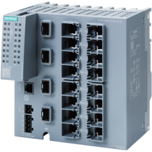 SCALANCE XC216-4C manageable Layer 2 IE switch, IEC 62443-4-2 certified, 12x 10/100 Mbit/s RJ45 ports, 4x 1000 Mbit/s co
