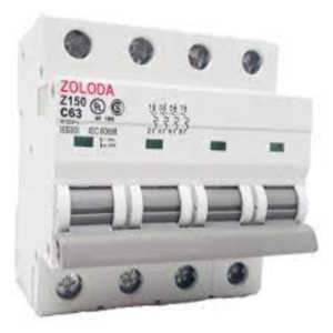 Interruptor termomagnético tetrapolar curva C 32A (4.5kA)