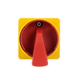 Mando bloqueo por candado rojo-amarillo (63A-100A)