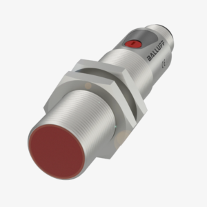 Sensor fotoeléctrico  ( difuso energético) : Dimensión  Ø 18 x 75 mm  , Interfaz NPN Normalmente abierto (NO) ,  NPN Nor