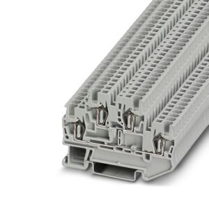 Borne de resorte de doble piso, tipo de conexión: Conexión por resorte, sección: 0,08 mm² - 1,5 mm², AWG: 28 - 16, anchu