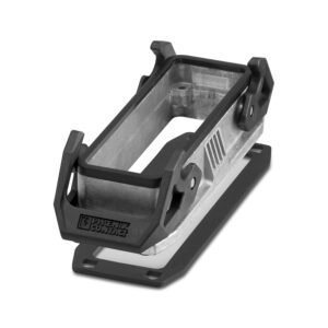 Caja empotrada HEAVYCON B24, con brida transversal, con junta plana, aluminio resistente al agua de mar, junta perfilada