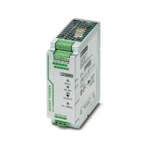 Convertidor DC/DC QUINT con conmutación en primario y amplio rango de entrada para montaje sobre carril DIN, con tecnolo
