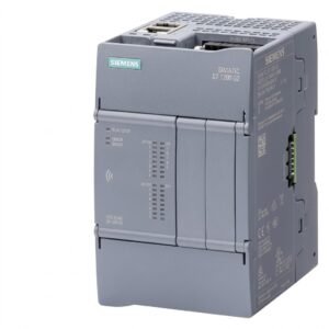 SIMATIC S7-1200 G2: CPU compacta 1214C DC/DC/RLY, alimentación: CC 20,4-28,8 V CC, E/S integradas: 14 x DI 24 V CC, 10 r